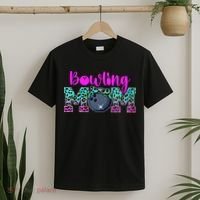 Bowling Mom Bowling Mama Of A Bowler Mother Funny Gift T-Shirt thumb 2