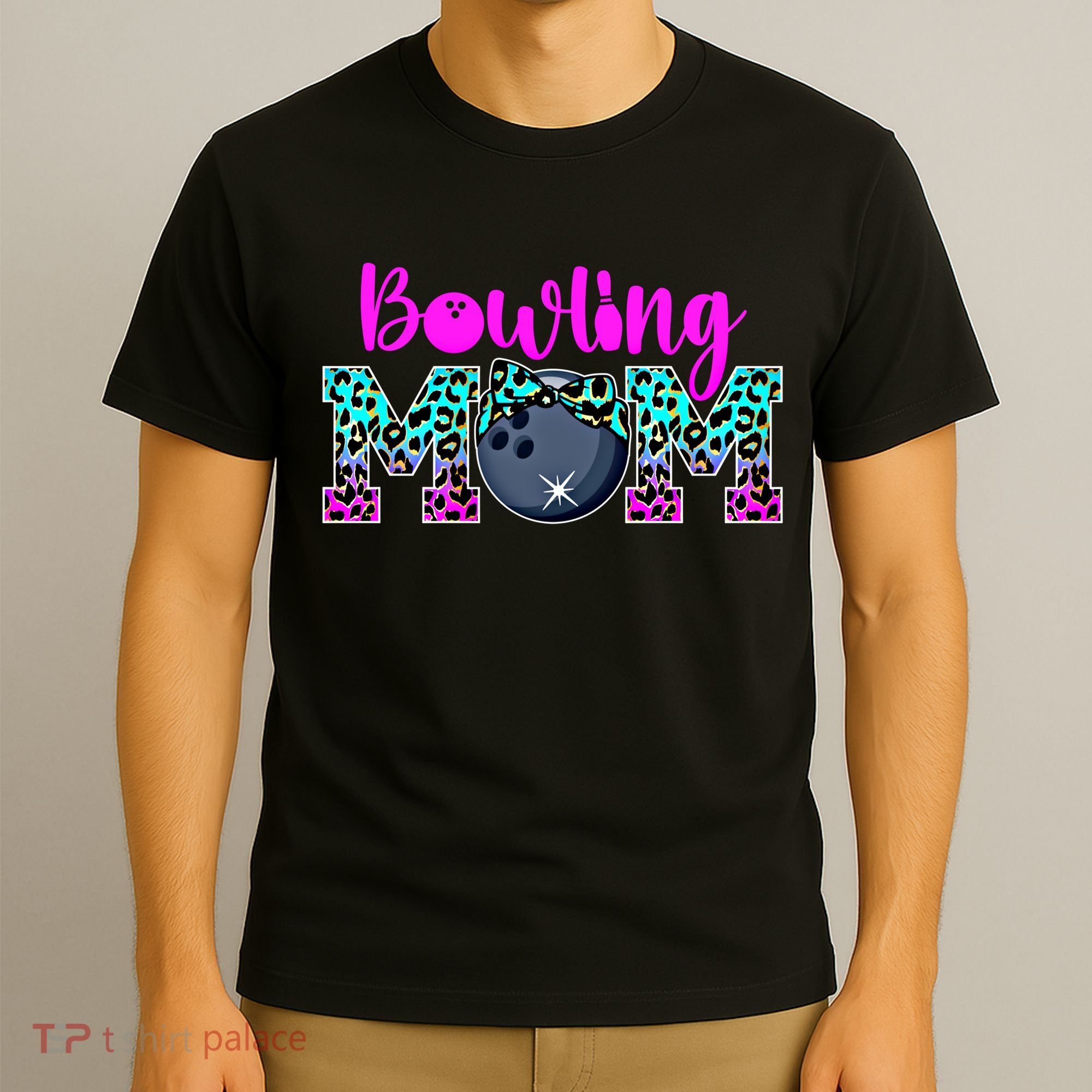 Bowling Mom Bowling Mama Of A Bowler Mother Funny Gift T-Shirt
