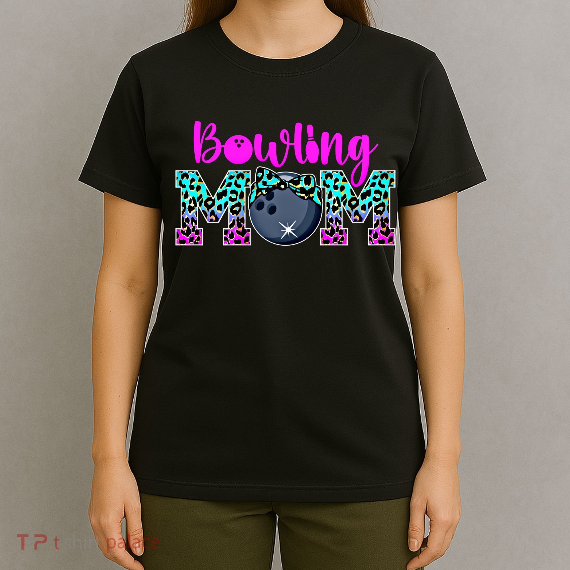 Bowling Mom Bowling Mama Of A Bowler Mother Funny Gift T-Shirt