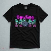 Bowling Mom Bowling Mama Of A Bowler Mother Funny Gift T-Shirt thumb 5