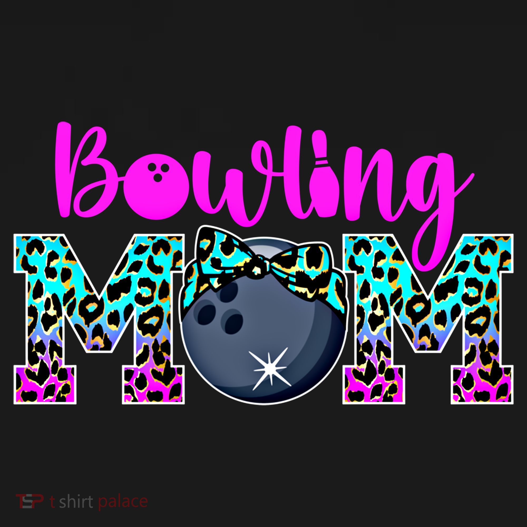 Bowling Mom Bowling Mama Of A Bowler Mother Funny Gift Polo