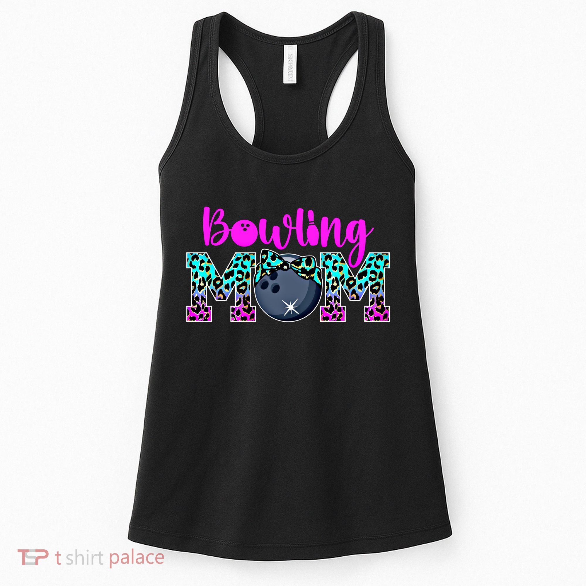 Bowling Mom Bowling Mama Of A Bowler Mother Funny Gift Women's Tank Top