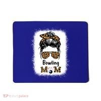 Bowling Mom Bleached Leopard Cheetah Print Mama Funny Cool Gift Mousepad thumb 0