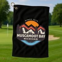 Big Muscamoot Bay Golf Towel thumb 1