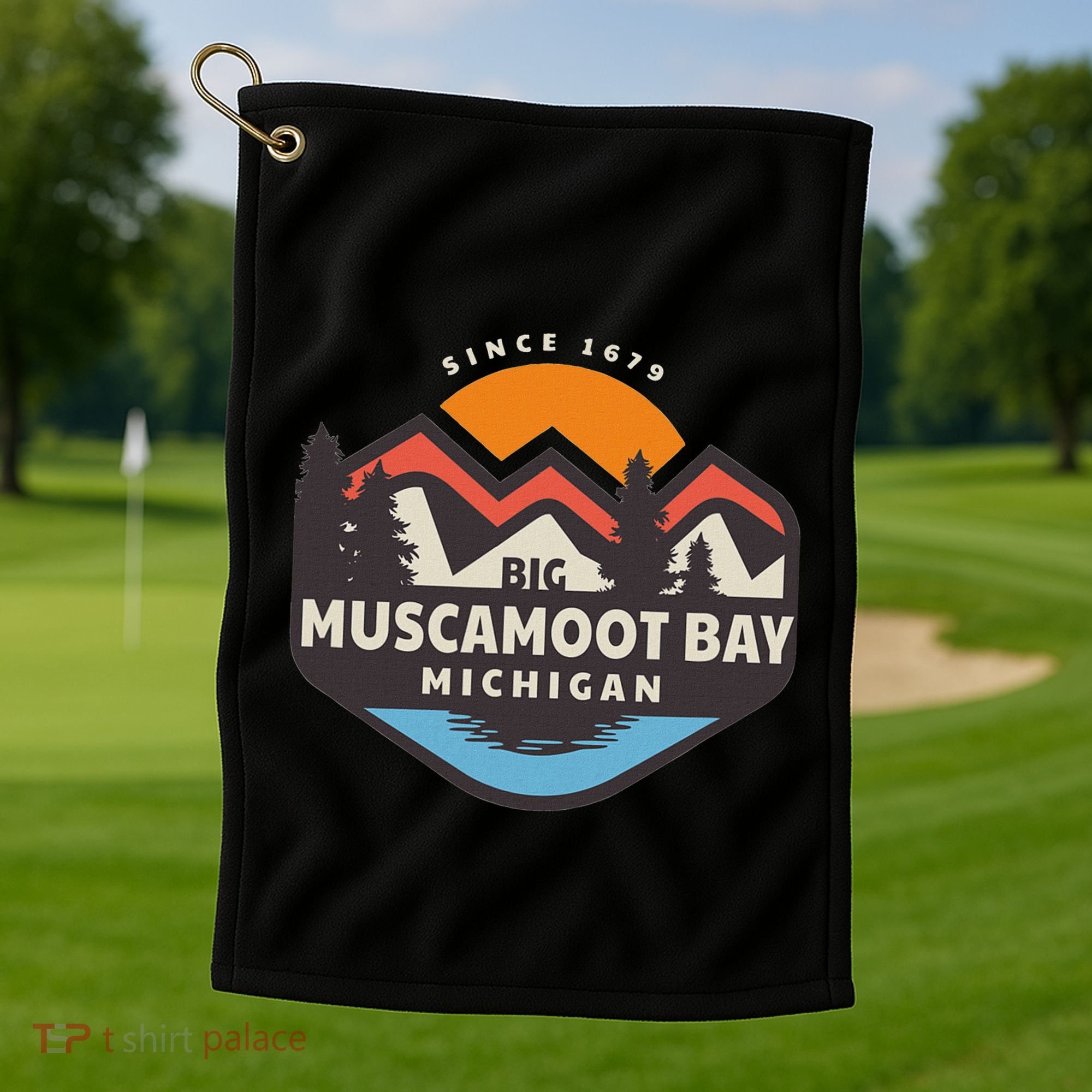 Big Muscamoot Bay Golf Towel