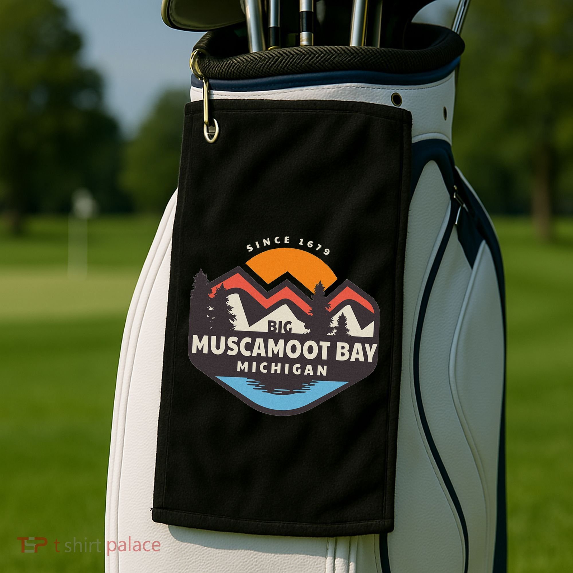 Big Muscamoot Bay Golf Towel