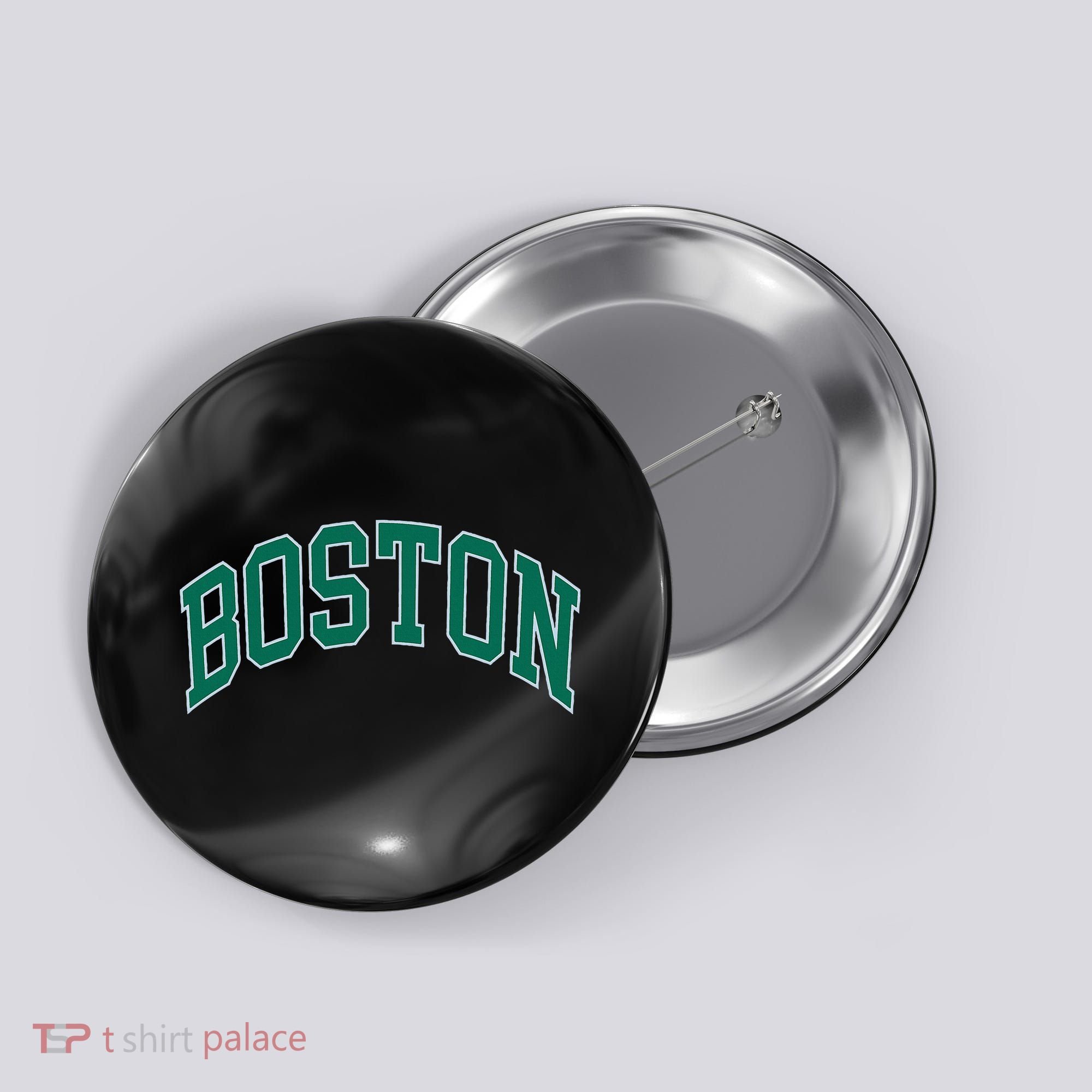 Boston Massachusetts Button