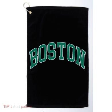 Boston Massachusetts Golf Towel