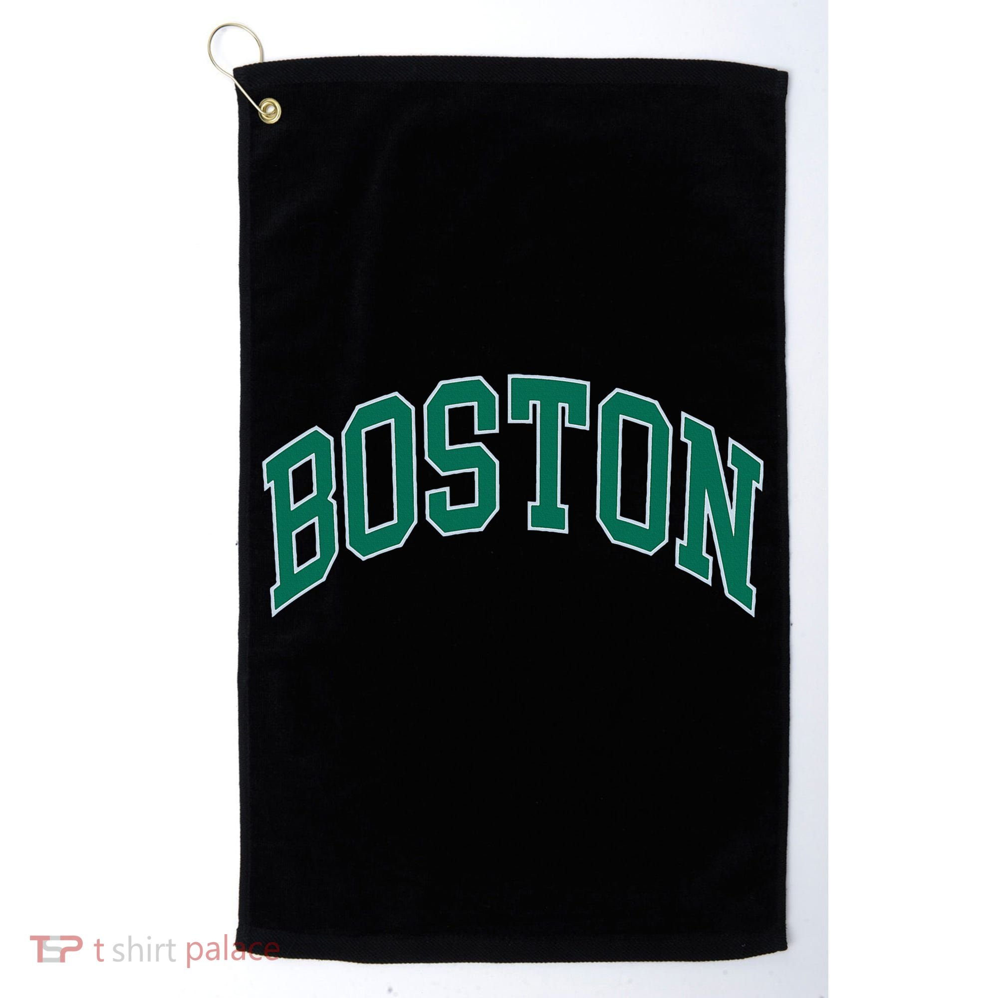 Boston Massachusetts Golf Towel