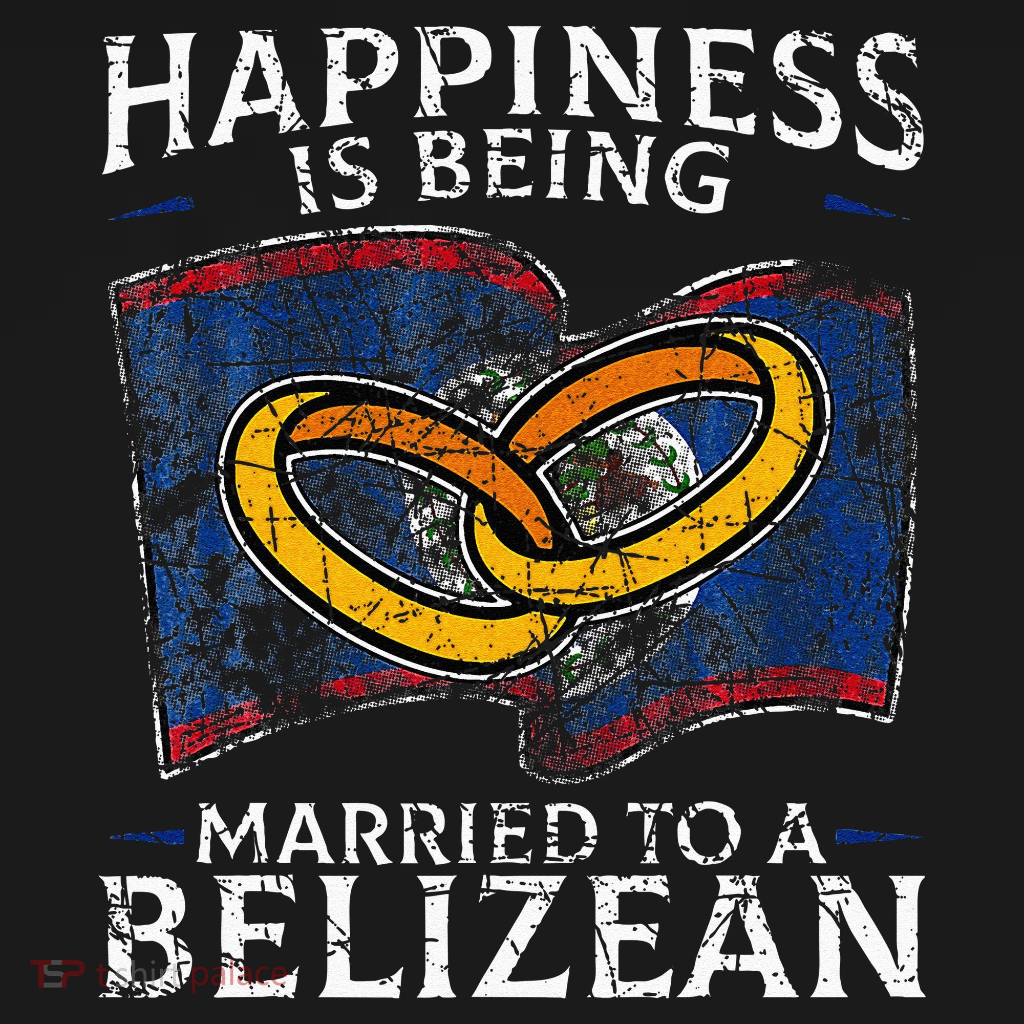 Belizean Marriage Belize Married Flag Wedded Culture Coaster