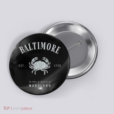 Baltimore Maryland Button