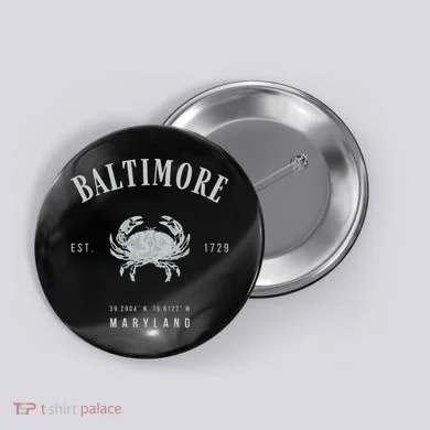 Baltimore Maryland Button