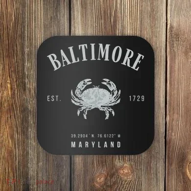 Baltimore Maryland Coaster