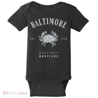 Baltimore Maryland Baby Bodysuit