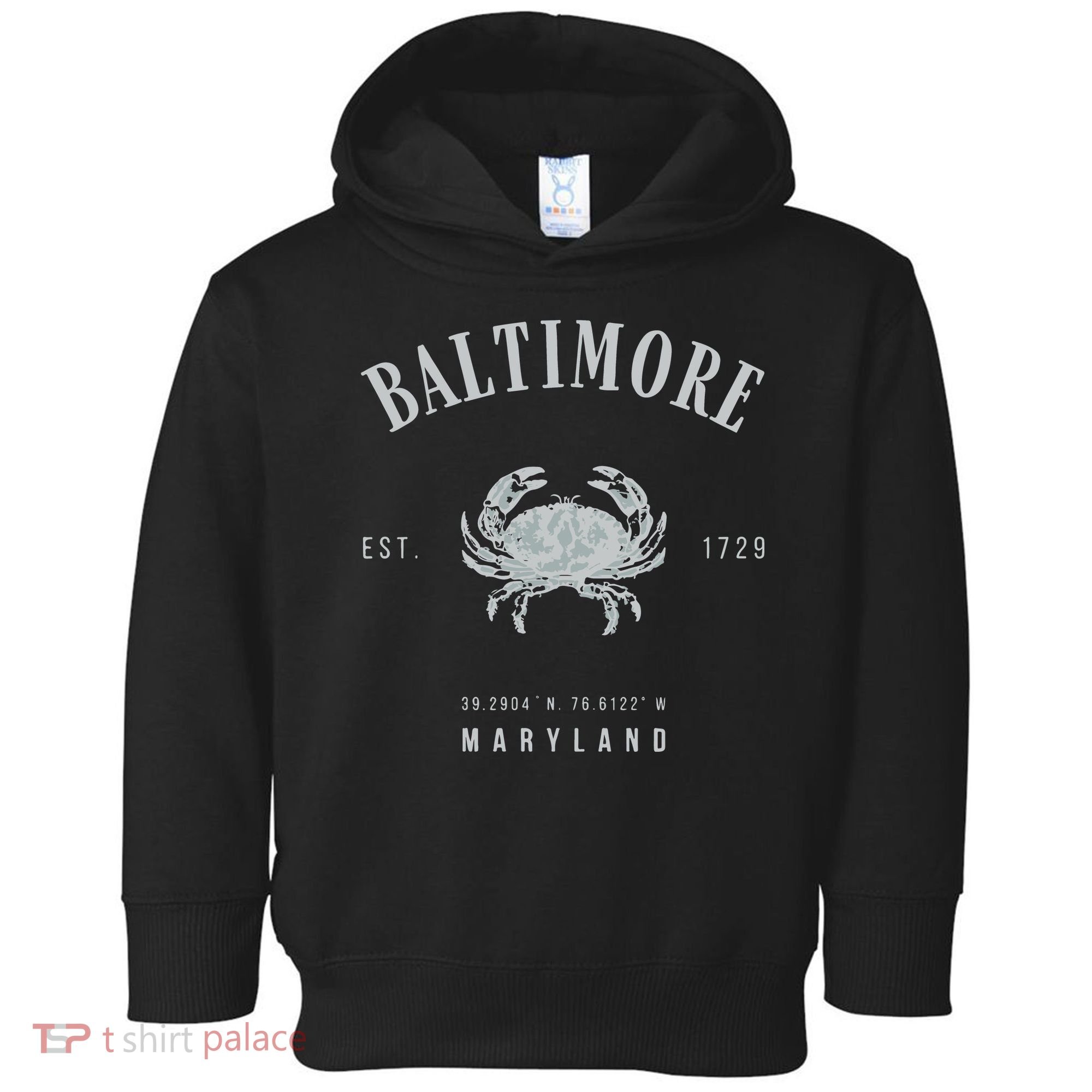 Baltimore Maryland Toddler Hoodie