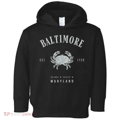 Baltimore Maryland Toddler Hoodie