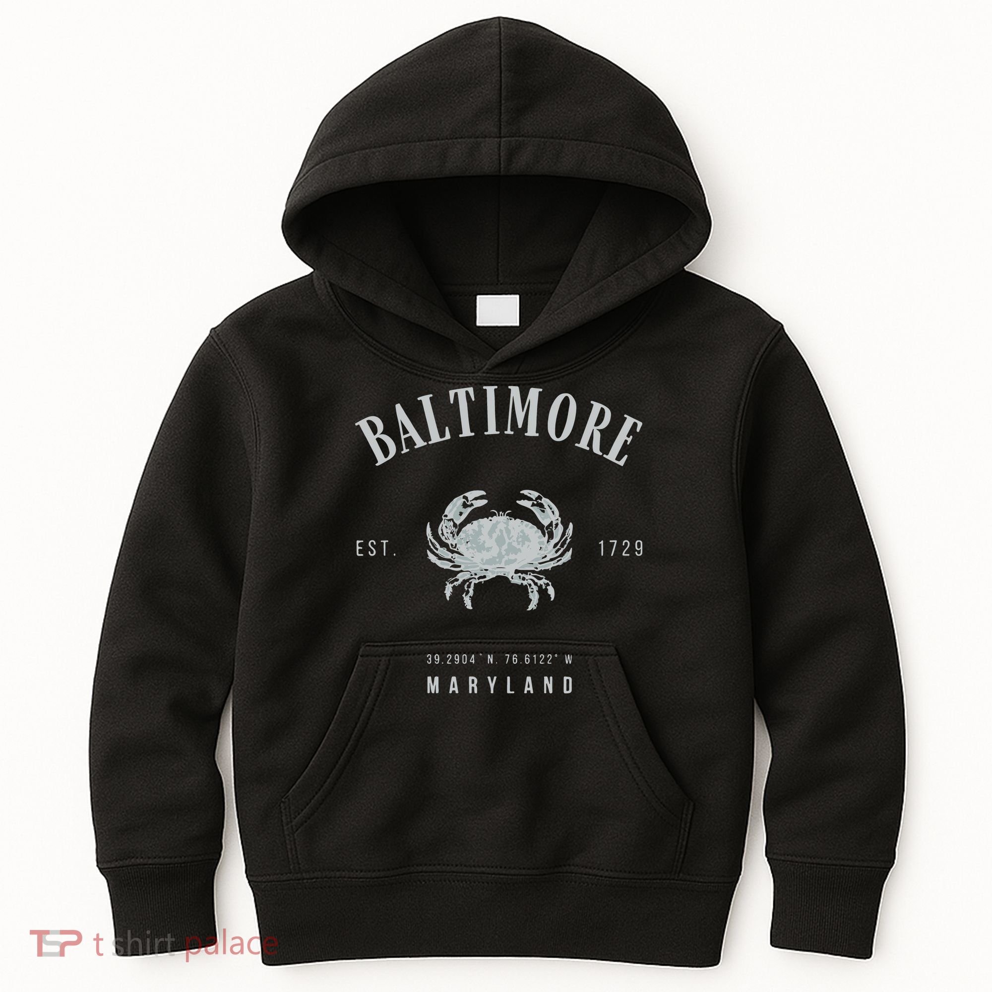Baltimore Maryland Kids Hoodie