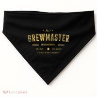 Brew Master Beer Brewing Homebrew Gift For Brewer Brewmaster USA-Made Doggie Bandana thumb 0
