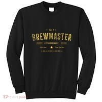 Brew Master Beer Brewing Homebrew Gift For Brewer Brewmaster Sweatshirt thumb 0