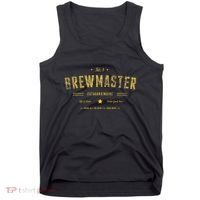 Brew Master Beer Brewing Homebrew Gift For Brewer Brewmaster Tank Top thumb 0