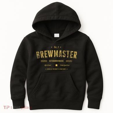 Brew Master Beer Brewing Homebrew Gift For Brewer Brewmaster Kids Hoodie