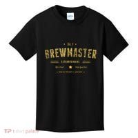 Brew Master Beer Brewing Homebrew Gift For Brewer Brewmaster Kids T-Shirt thumb 0
