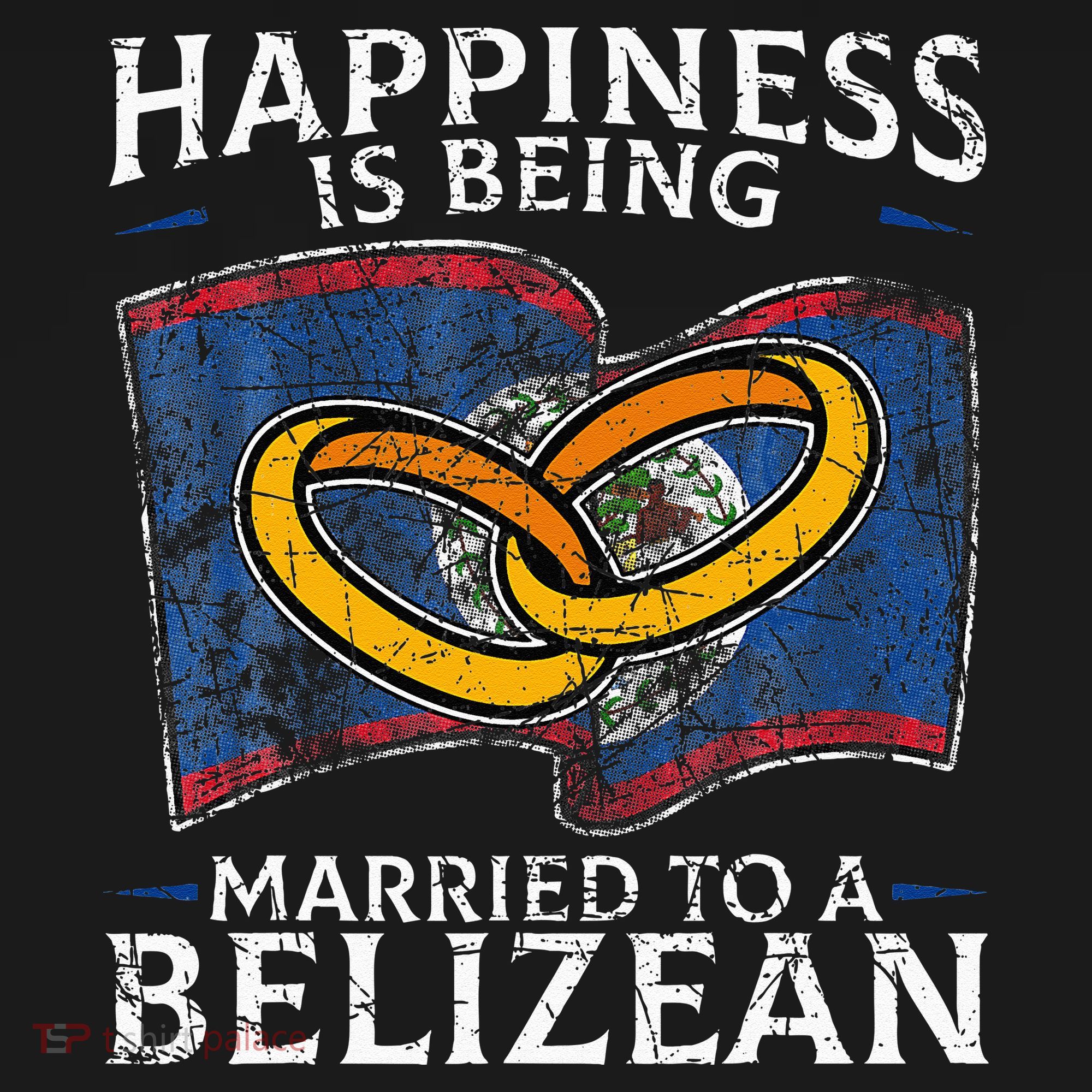 Belizean Marriage Belize Married Flag Wedded Culture Sweatshirt