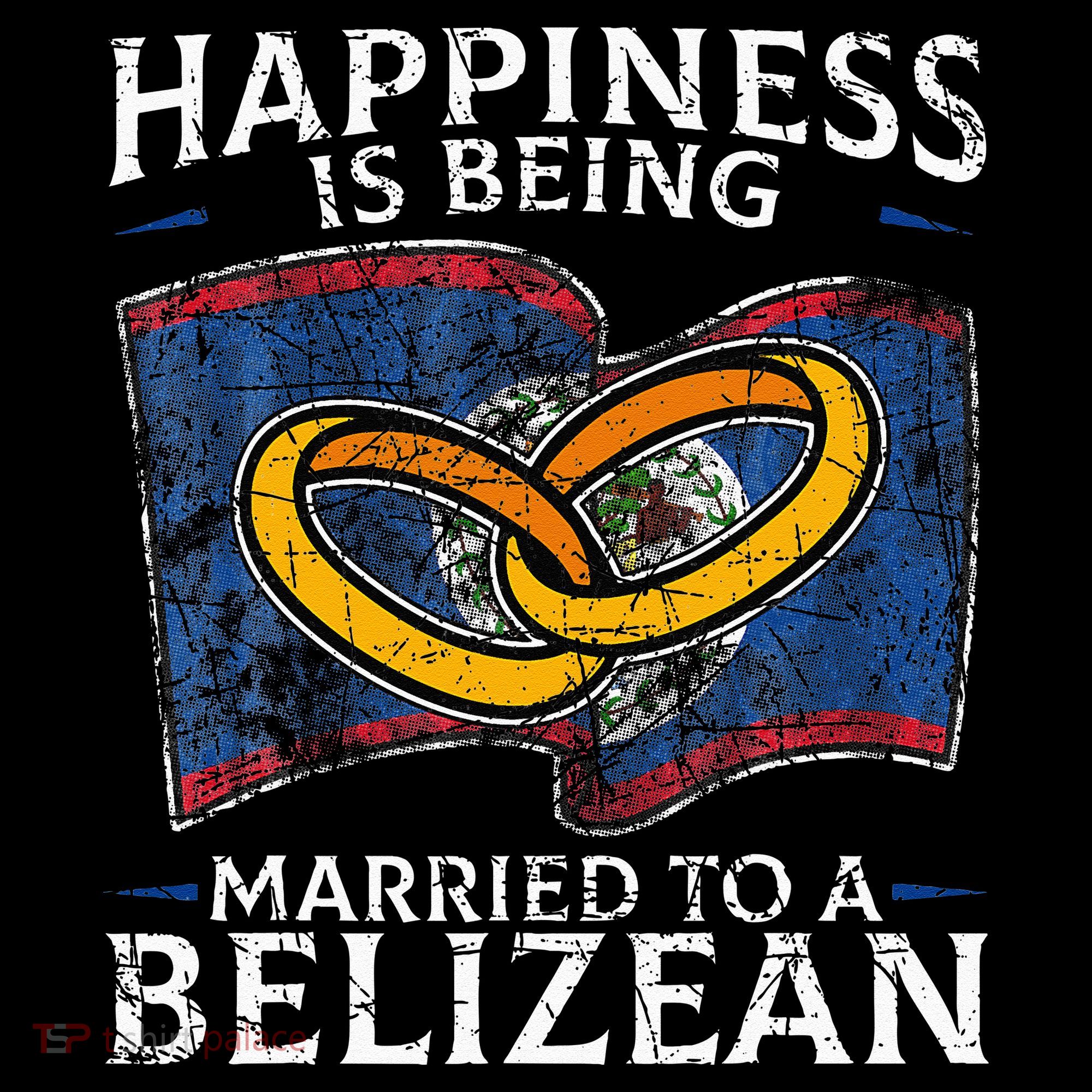 Belizean Marriage Belize Married Flag Wedded Culture Women's Hoodie