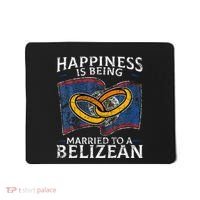 Belizean Marriage Belize Married Flag Wedded Culture Mousepad thumb 0