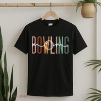 Bowling Mom Bowling Mama Cute Mom Life Bowling T-Shirt thumb 2