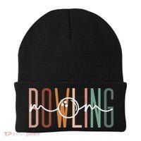 Bowling Mom Bowling Mama Cute Mom Life Bowling Beanie thumb 0
