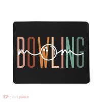 Bowling Mom Bowling Mama Cute Mom Life Bowling Mousepad thumb 0
