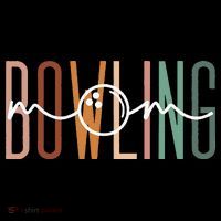 Bowling Mom Bowling Mama Cute Mom Life Bowling Mousepad thumb 1