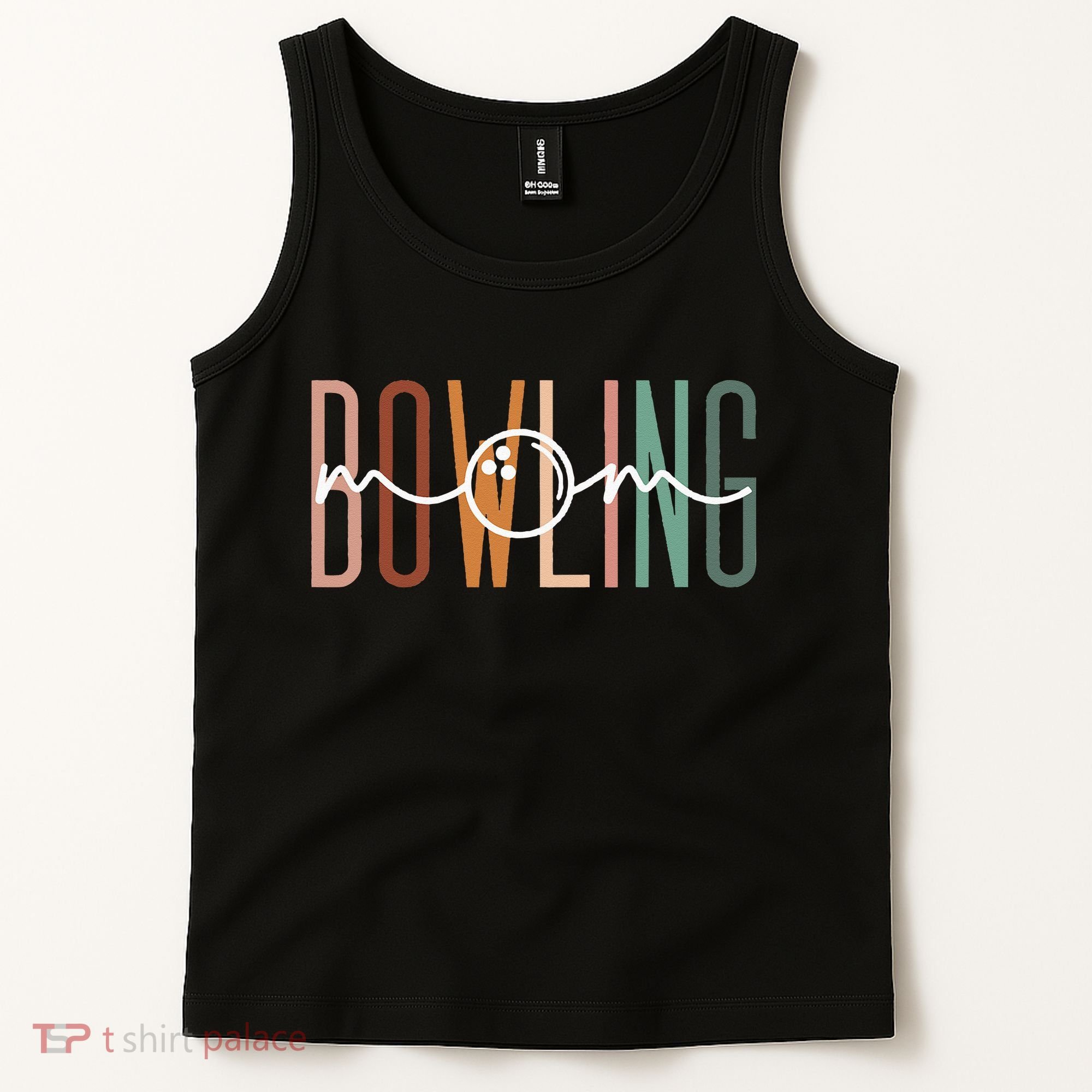 Bowling Mom Bowling Mama Cute Mom Life Bowling Tank Top