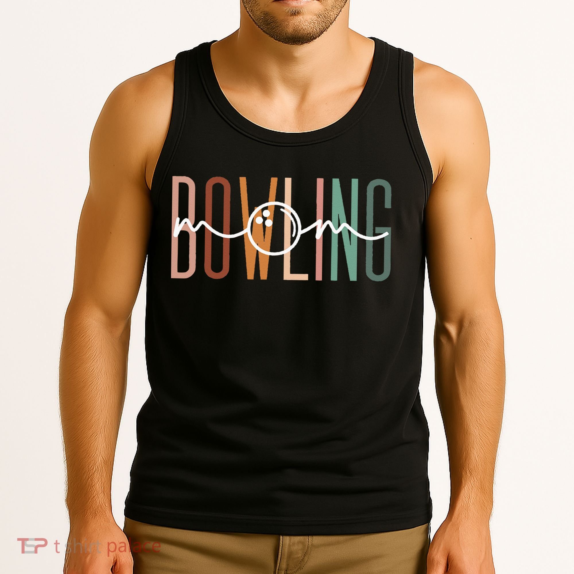Bowling Mom Bowling Mama Cute Mom Life Bowling Tank Top