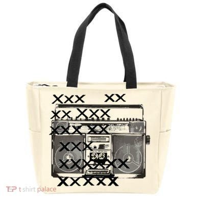 Bass Masters Boombox Tote Bag