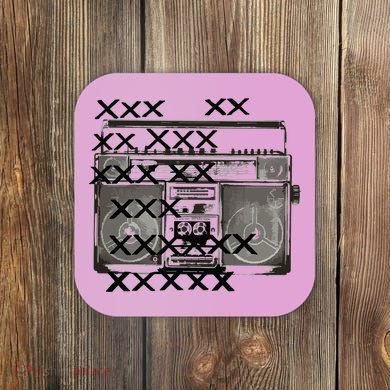 Bass Masters Boombox Coaster
