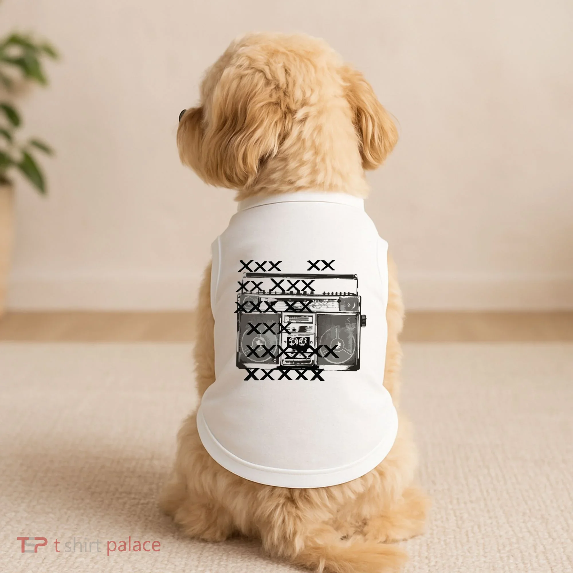 Bass Masters Boombox Doggie Tank