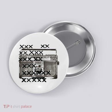 Bass Masters Boombox Button
