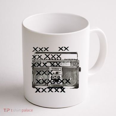 Bass Masters Boombox Coffee Mug back