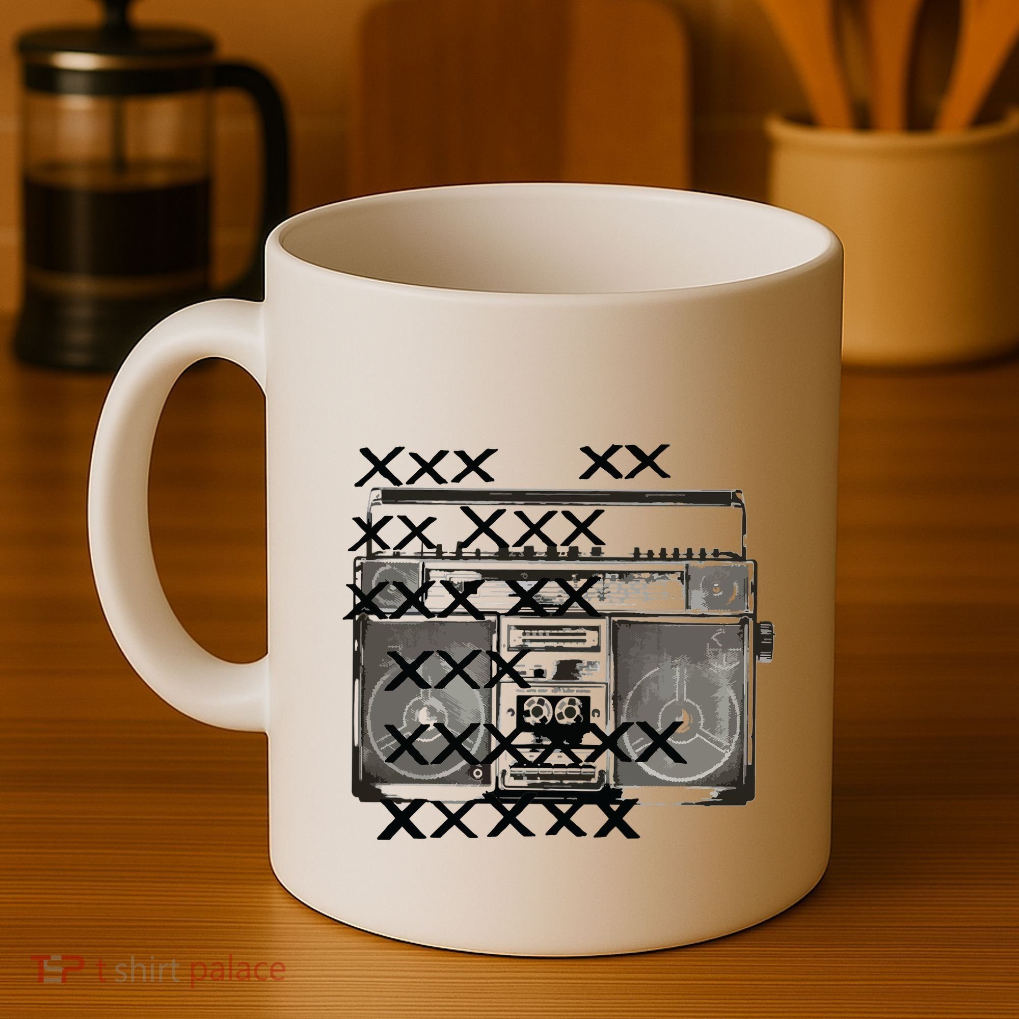 Bass Masters Boombox Coffee Mug