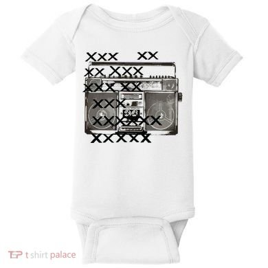 Bass Masters Boombox Baby Bodysuit
