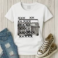 Bass Masters Boombox Women's T-Shirt thumb 3