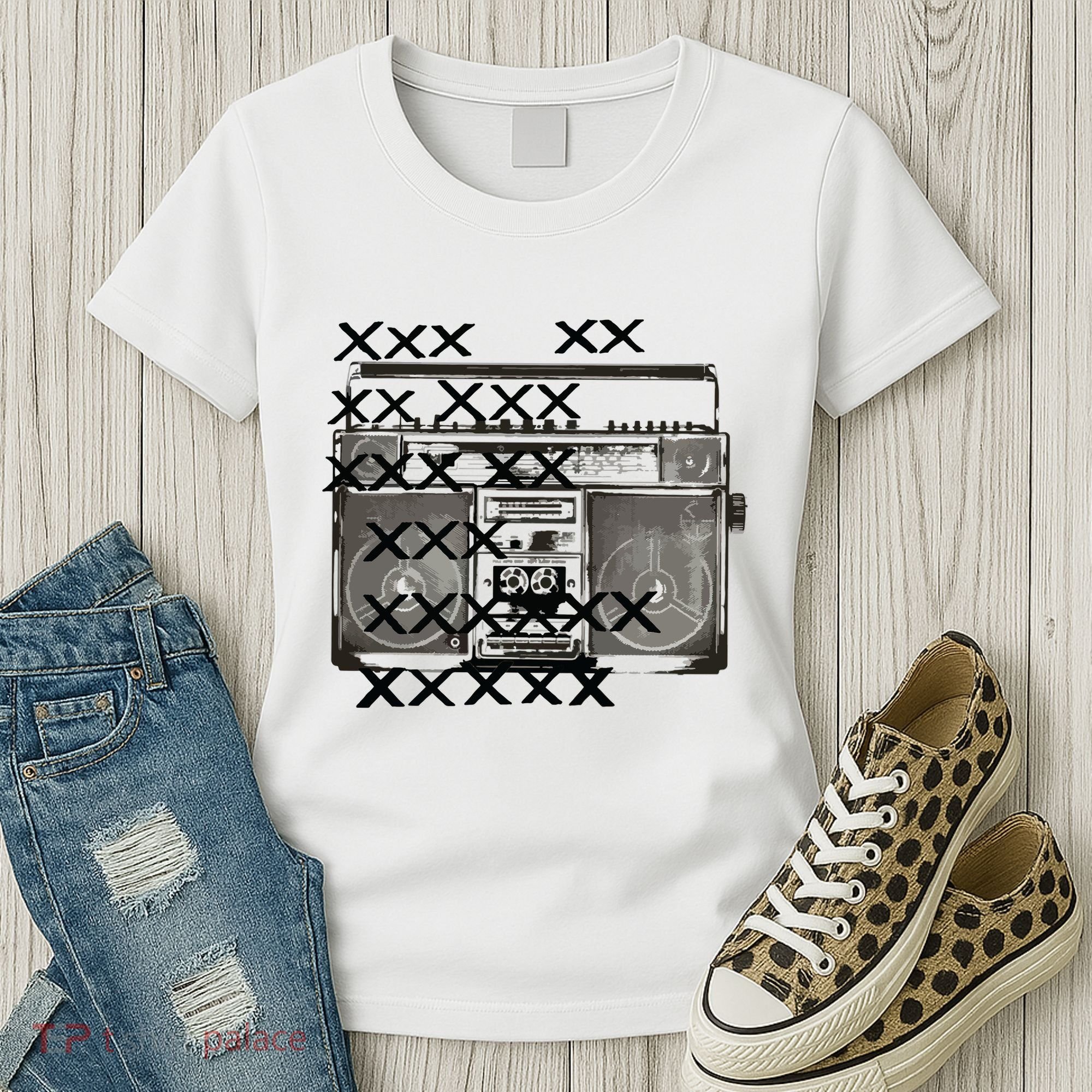 Bass Masters Boombox Women's T-Shirt