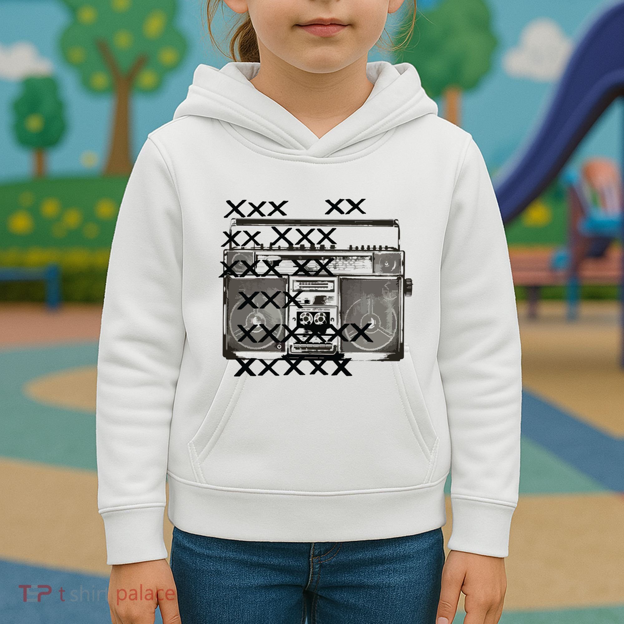 Bass Masters Boombox Kids Hoodie