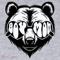 Boy Mom Bear Mothers Day Cool Gifts Women's Sweatshirt thumb 2