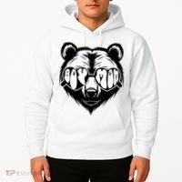 Boy Mom Bear Mothers Day Cool Gifts Hoodie thumb 2