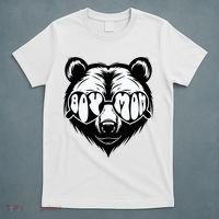 Boy Mom Bear Mothers Day Cool Gifts T-Shirt thumb 5