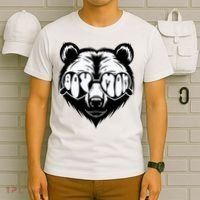 Boy Mom Bear Mothers Day Cool Gifts T-Shirt thumb 6