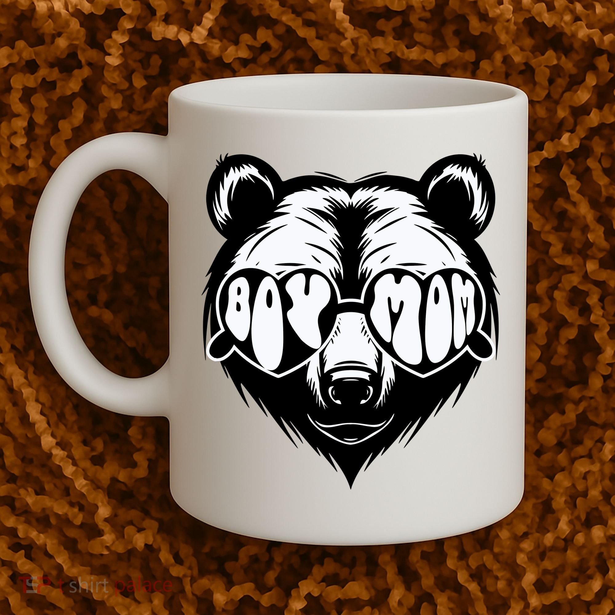 Boy Mom Bear Mothers Day Cool Gifts Coffee Mug